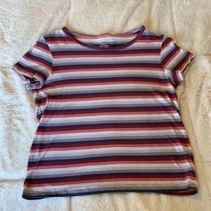 American Eagle Colorful Stripped T-Shirt